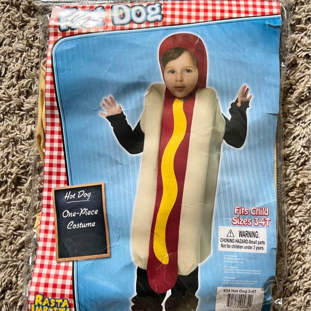 Hotdog costume